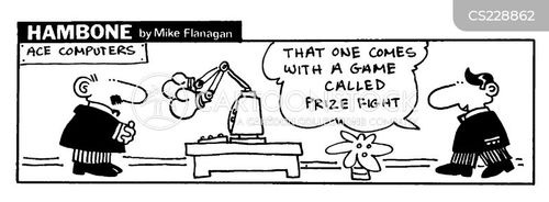 Computer Model Cartoons and Comics - funny pictures from CartoonStock