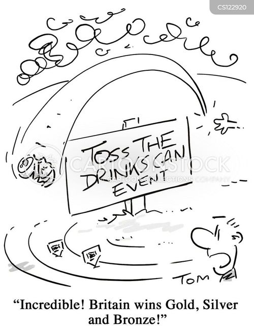 Bronze Medal Cartoons and Comics funny pictures from CartoonStock