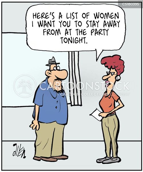 Jealous Wife Cartoons And Comics Funny Pictures From Cartoonstock
