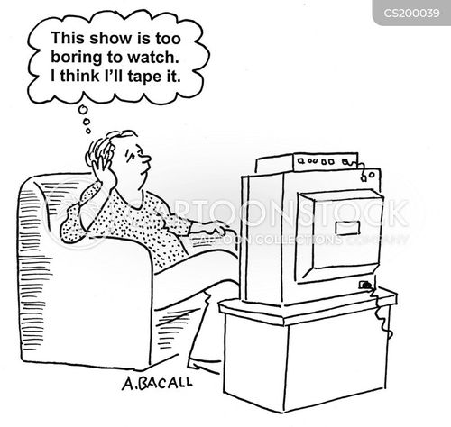 Video Recorder Cartoons and Comics funny pictures from CartoonStock