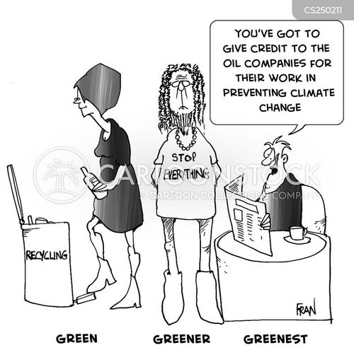 Greenwashing Cartoons and Comics funny pictures from CartoonStock