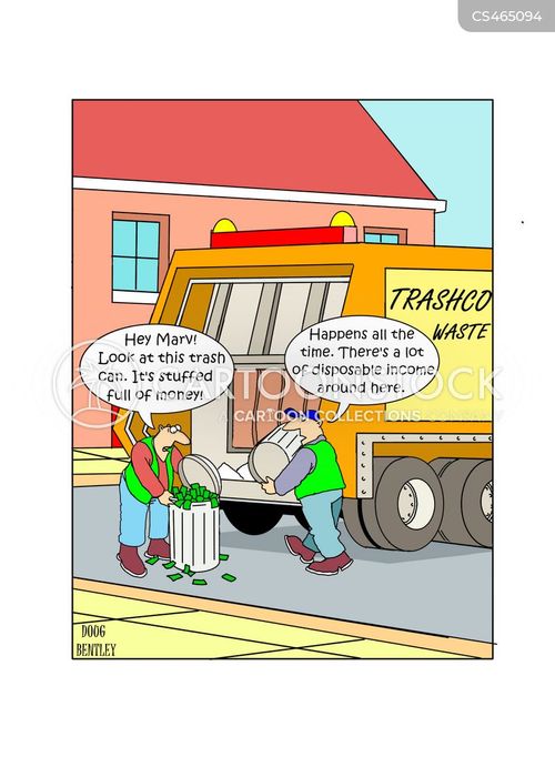Waste Collection Cartoons and Comics funny pictures from CartoonStock