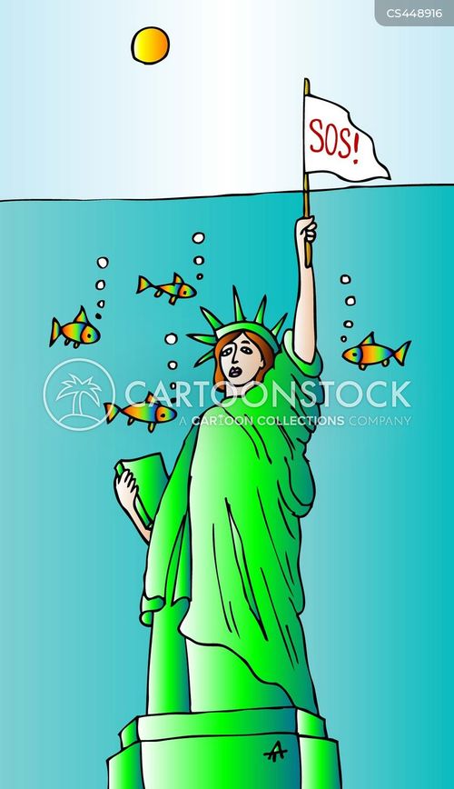 Sea Level Rise Cartoon