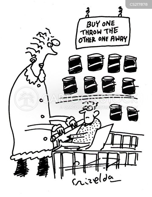 Disposable Society Cartoons and Comics funny pictures from CartoonStock