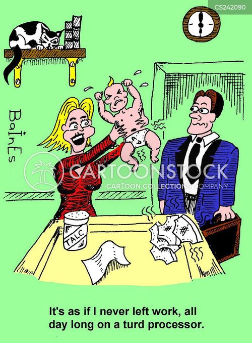 Dirty Diaper Cartoons and Comics funny pictures from CartoonStock