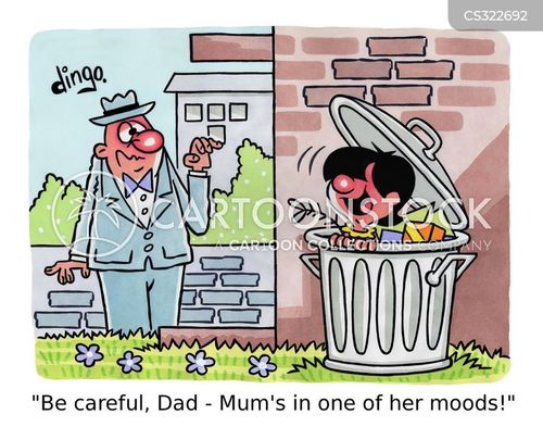 Rubbish Can Cartoons and Comics funny pictures from CartoonStock