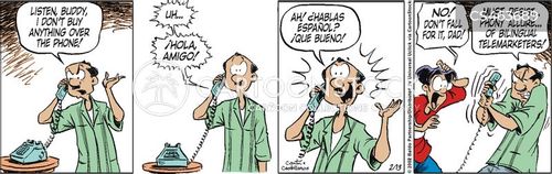 Cold Call Cartoons and Comics - funny pictures from CartoonStock