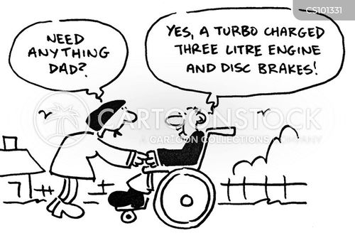 Wheelchair User Cartoons and Comics funny pictures from CartoonStock