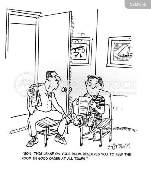 Leases Cartoons and Comics funny pictures from CartoonStock