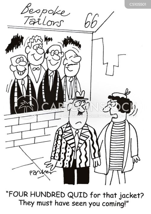 Expensive Clothes Cartoons and Comics funny pictures from CartoonStock