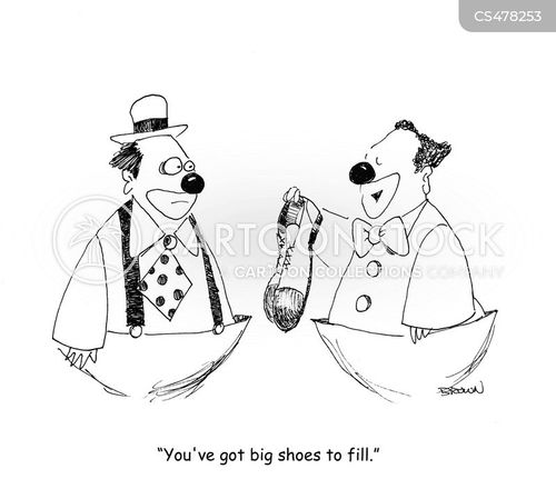 Clown Shoes Cartoons and Comics funny pictures from CartoonStock
