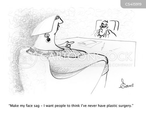 Facelift Cartoons and Comics funny pictures from CartoonStock