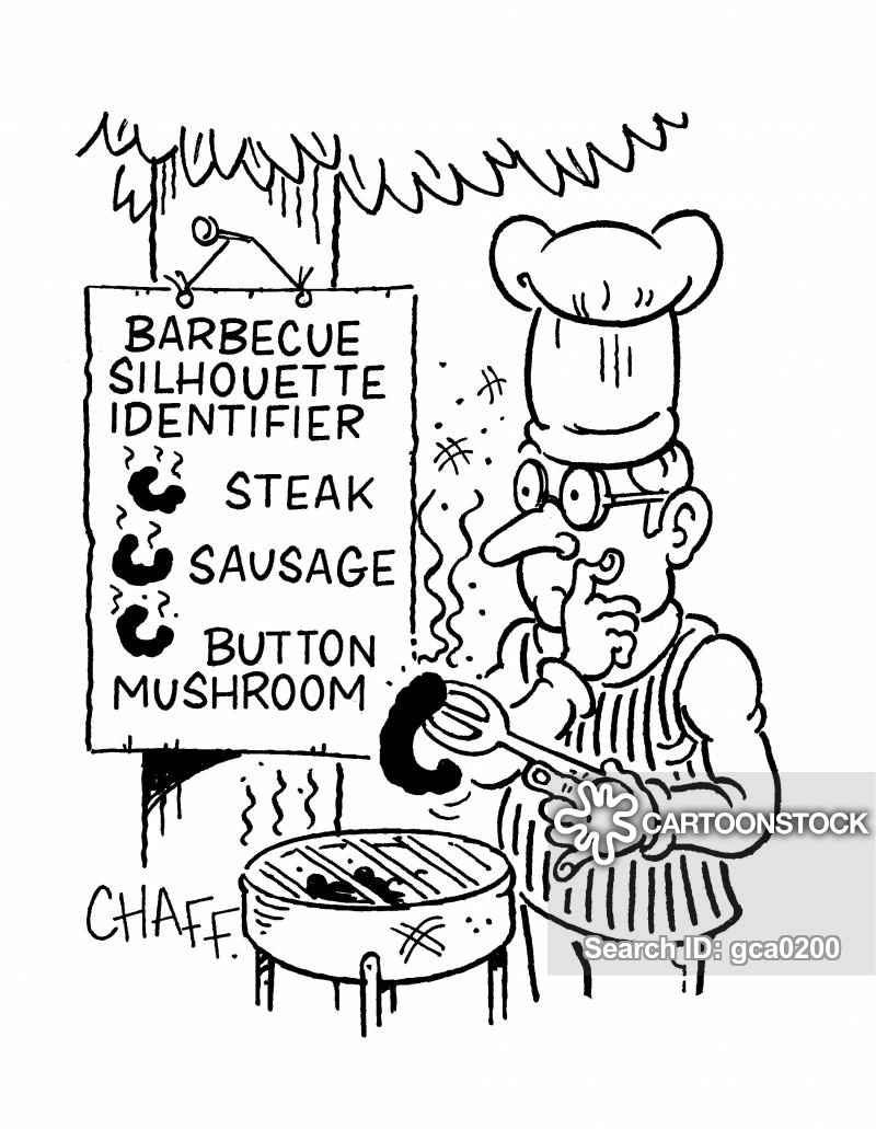 Burned Food Cartoons and Comics funny pictures from CartoonStock