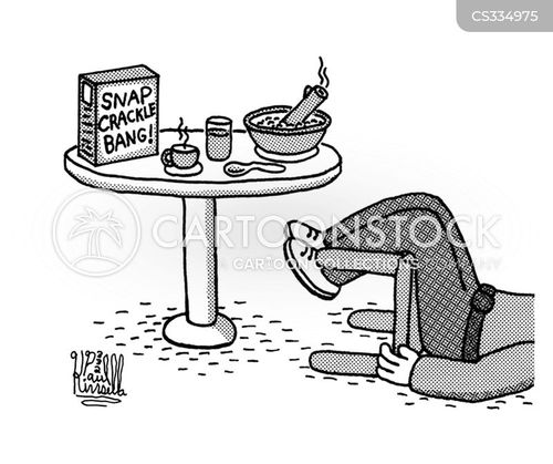 Cereal Boxes Cartoons and Comics funny pictures from CartoonStock