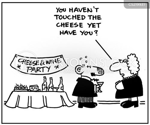 Cheese And Wine Cartoons and Comics funny pictures from CartoonStock