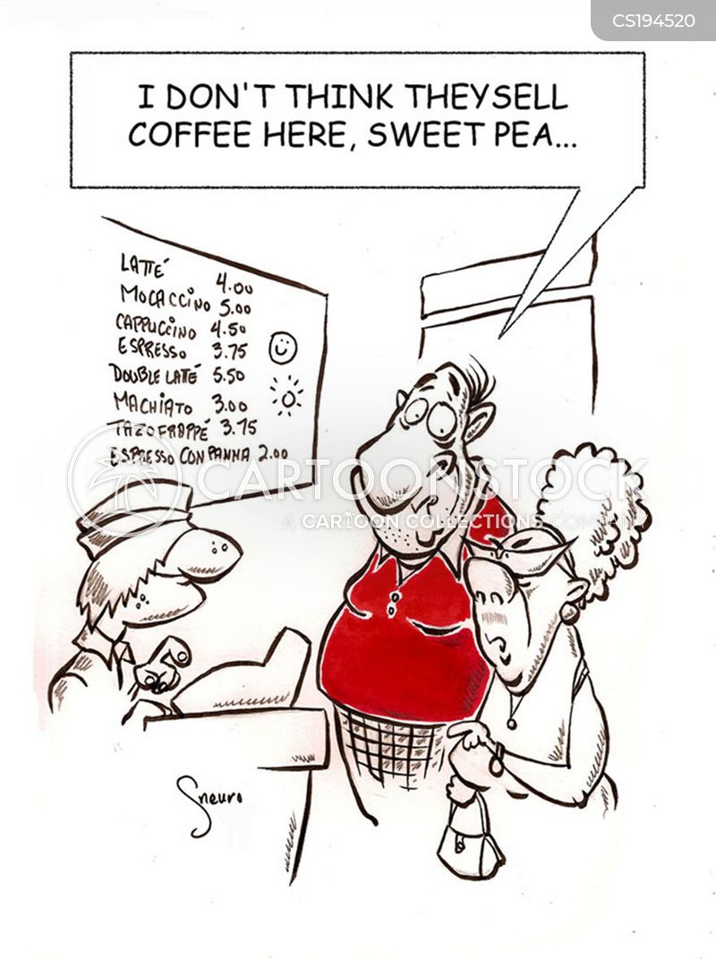 Coffee Lover Cartoons and Comics funny pictures from CartoonStock