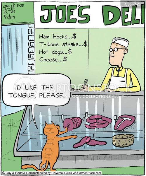 Deli Counter Cartoons and Comics funny pictures from CartoonStock