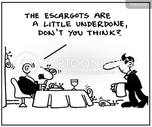 Escargots Cartoons and Comics funny pictures from CartoonStock