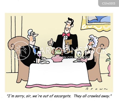 Escargots Cartoons and Comics funny pictures from CartoonStock