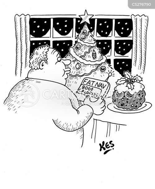 Christmas Pudding Cartoons and Comics funny pictures from CartoonStock