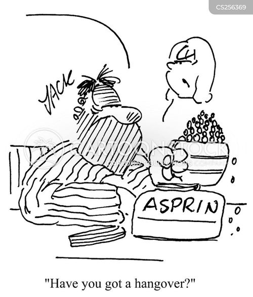 Hung Over Cartoons and Comics funny pictures from CartoonStock