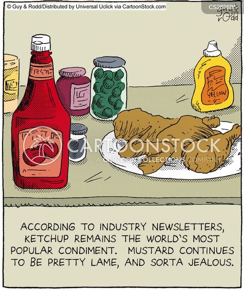 Condiment Cartoons and Comics funny pictures from CartoonStock