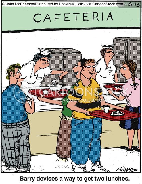 Cafeteria Cartoons And Comics Funny Pictures From Cartoonstock