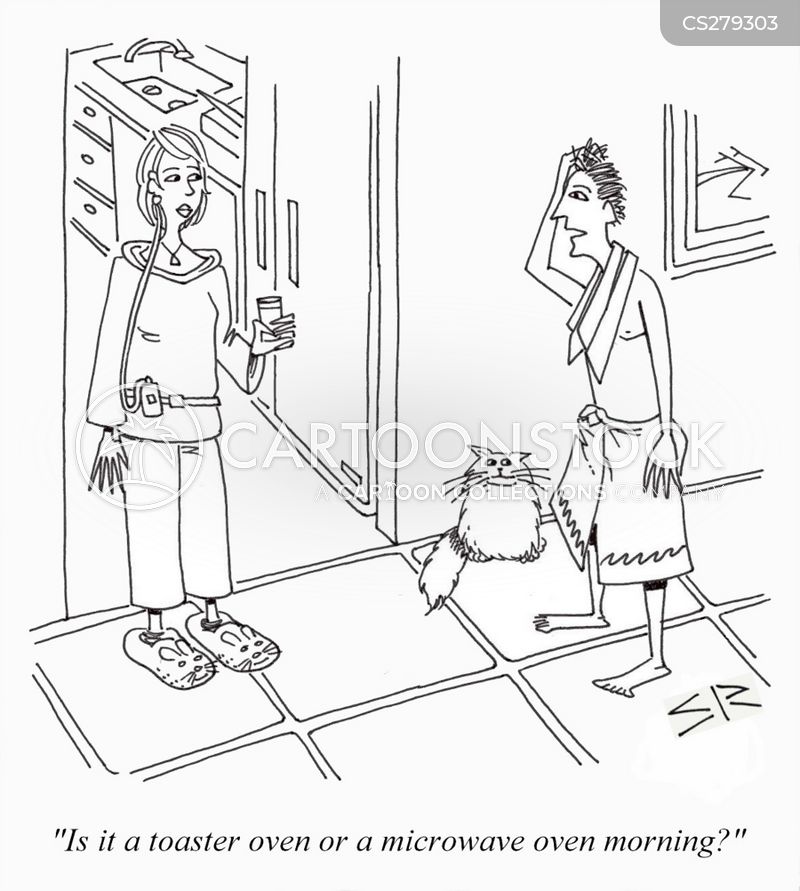 Toaster Oven Cartoons and Comics funny pictures from CartoonStock