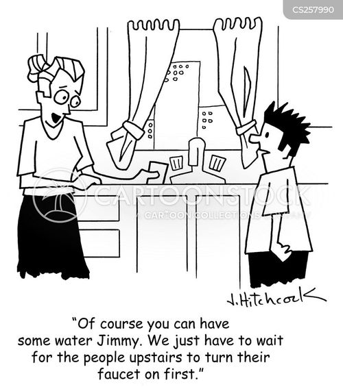 Water Pipes Cartoons and Comics funny pictures from CartoonStock