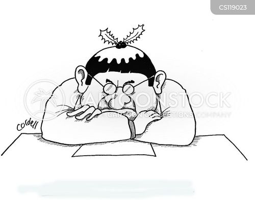 Xmas Pudding Cartoons and Comics funny pictures from CartoonStock