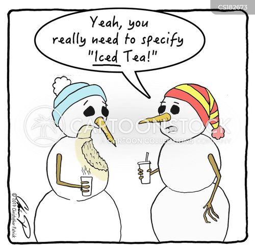 Iced Tea Cartoons and Comics funny pictures from CartoonStock