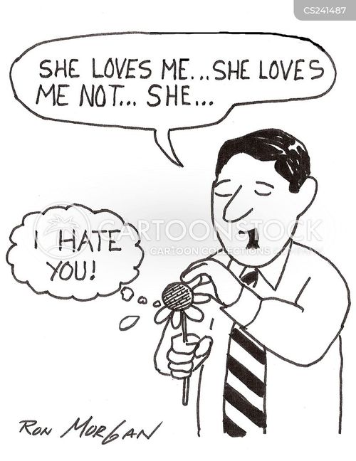 She Loves Me Not Cartoons and Comics - funny pictures from