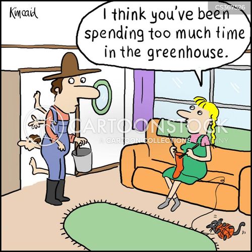 Greenhouses Cartoons and Comics funny pictures from CartoonStock
