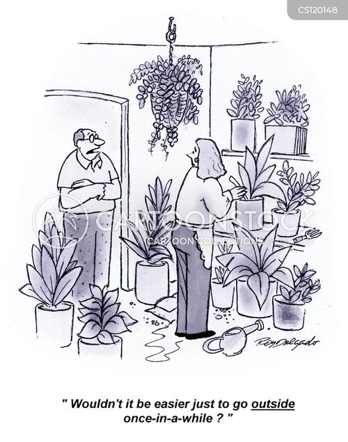 Greenhouse Cartoons and Comics funny pictures from CartoonStock