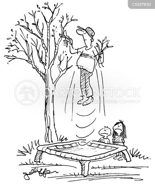 Trampoline Cartoons and Comics funny pictures from CartoonStock