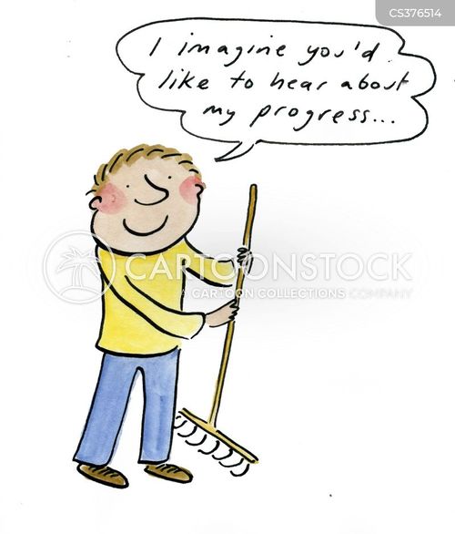 Reporting Back Cartoons and Comics funny pictures from CartoonStock