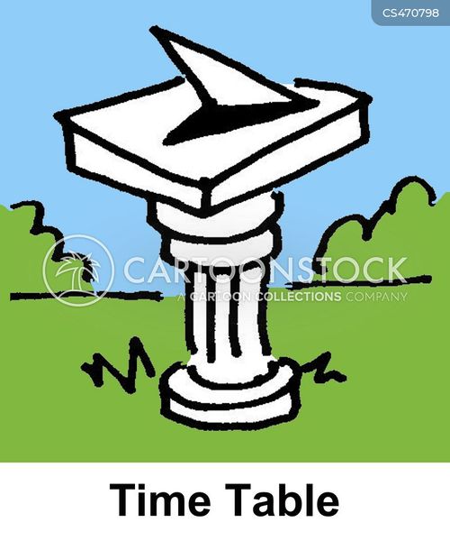 Sundial Cartoons and Comics funny pictures from CartoonStock