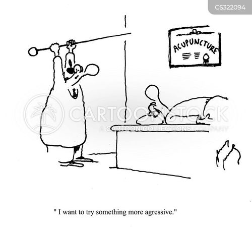 Acupuncture Cartoons and Comics funny pictures from CartoonStock