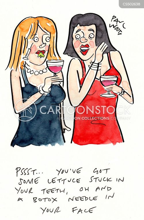 Botox Party Cartoons and Comics - funny pictures from CartoonStock