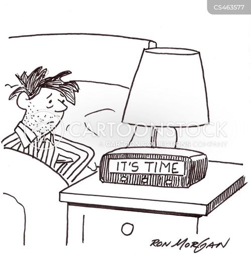 Digital Clock Cartoons and Comics funny pictures from CartoonStock