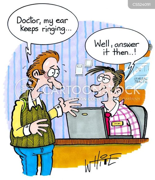 Tinnitus Cartoons and Comics funny pictures from CartoonStock