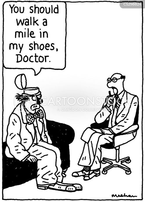 Clown Shoes Cartoons and Comics funny pictures from CartoonStock