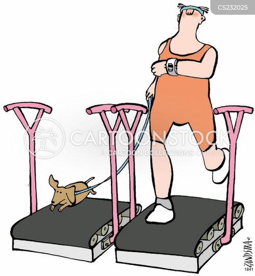 Exercise Bike Cartoons and Comics funny pictures from CartoonStock