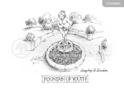Fountain Of Youth Cartoons and Comics funny pictures from CartoonStock