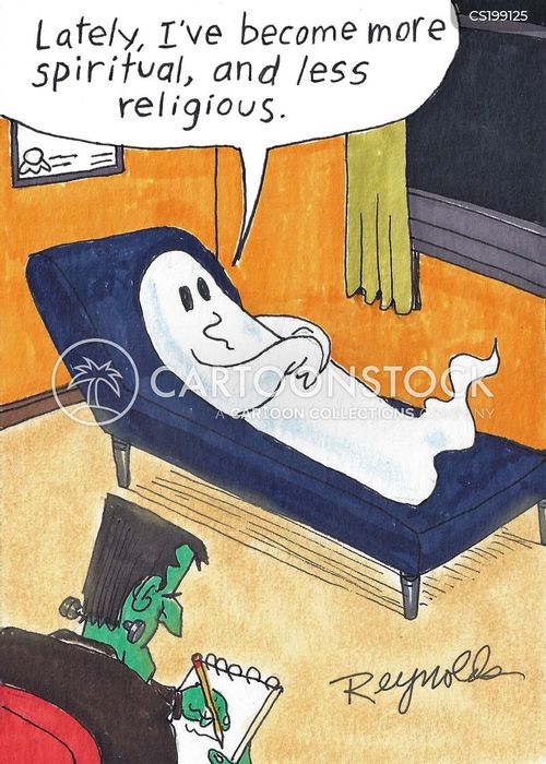 Spiritual Problem Cartoon Spiritual Disconnect Cartoons and Comics - funny pictures from CartoonStock