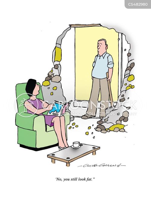 Weight-gains Cartoons and Comics - funny pictures from CartoonStock