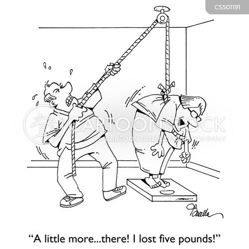 Bathroom Scales Cartoons and Comics funny pictures from CartoonStock