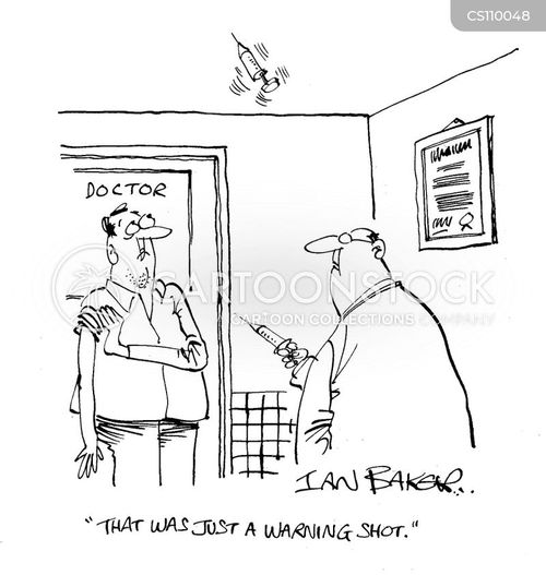 Vaccinated Cartoons and Comics - funny pictures from CartoonStock