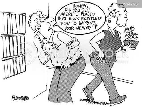 Improving Memory Cartoons and Comics - funny pictures from CartoonStock