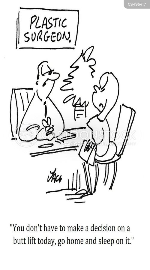 Brazilian Butt Lift Cartoons and Comics - funny pictures from CartoonStock